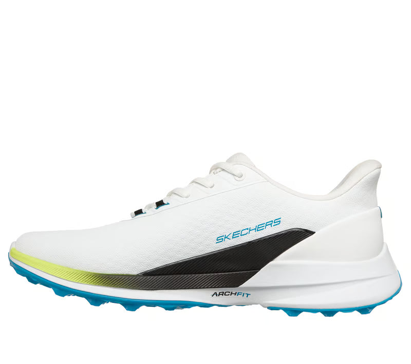 Skechers Slip-ins Golf Waterproof: Pure SI - White / Black / Multi