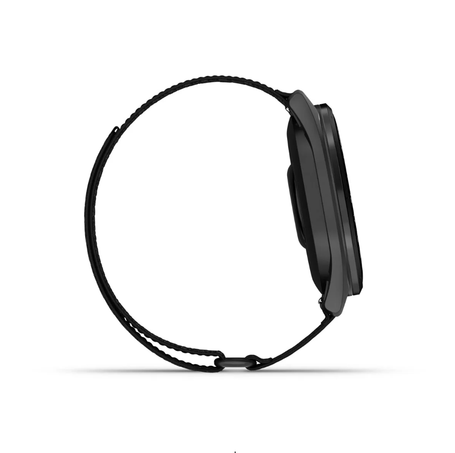 Garmin Approach S50 Golf Watch - Slate Aluminium Bezel with Black ComfortFit Nylon Band