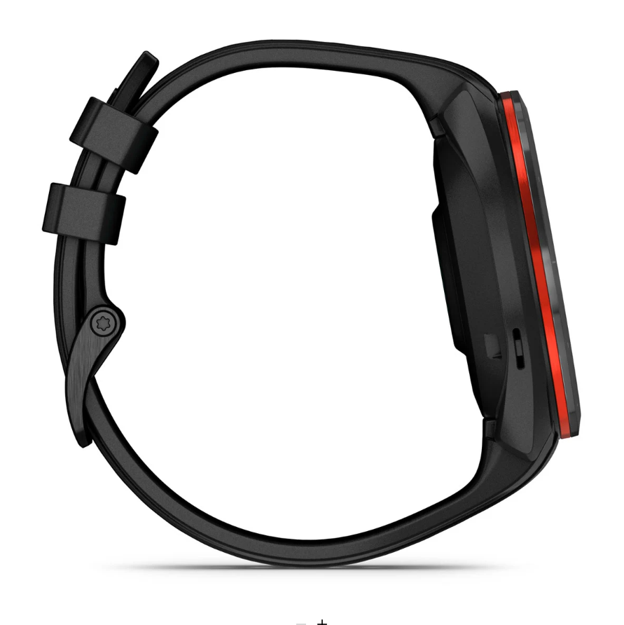 Garmin Approach S70 Golf Watch - 47mm - Black Ceramic Bezel with Black Silicone Band
