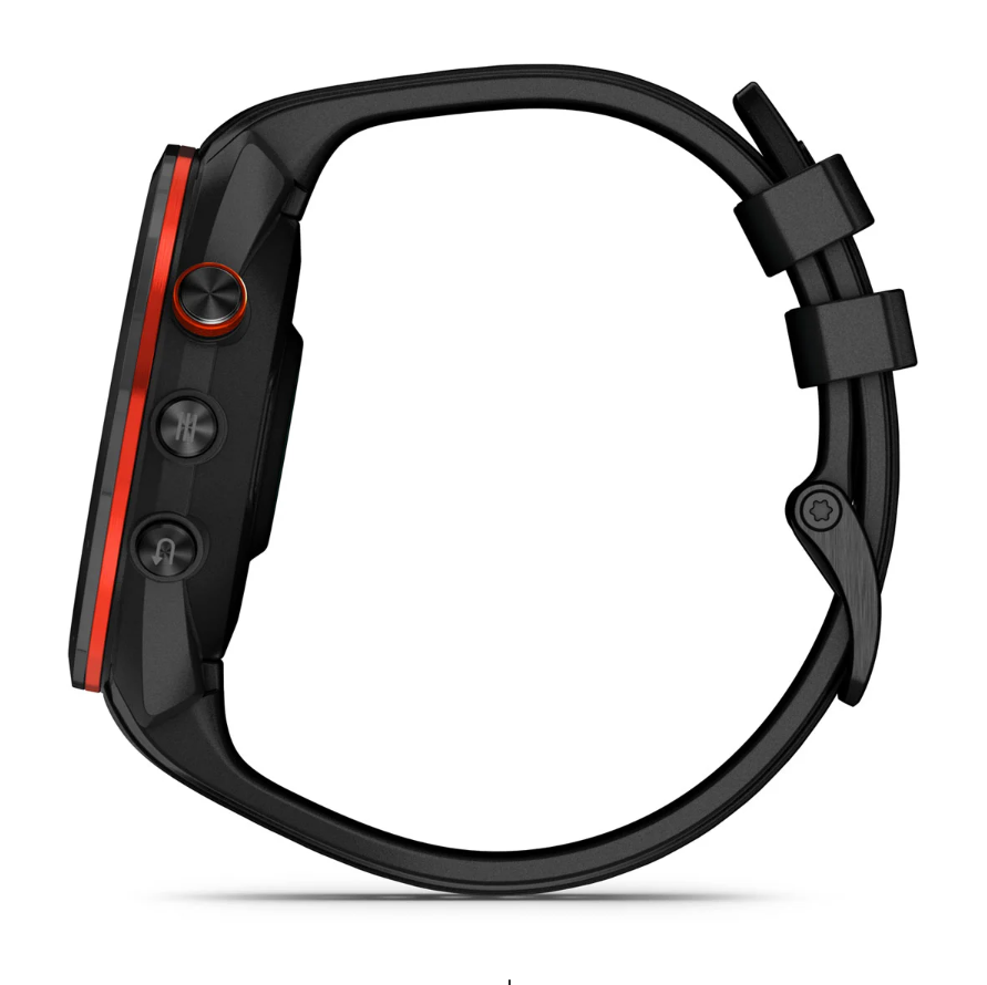 Garmin Approach S70 Golf Watch - 47mm - Black Ceramic Bezel with Black Silicone Band