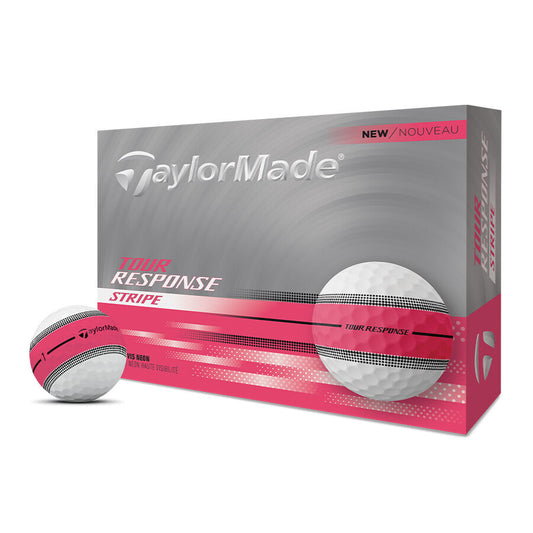 Taylormade Tour Response Stripe - Neon Pink