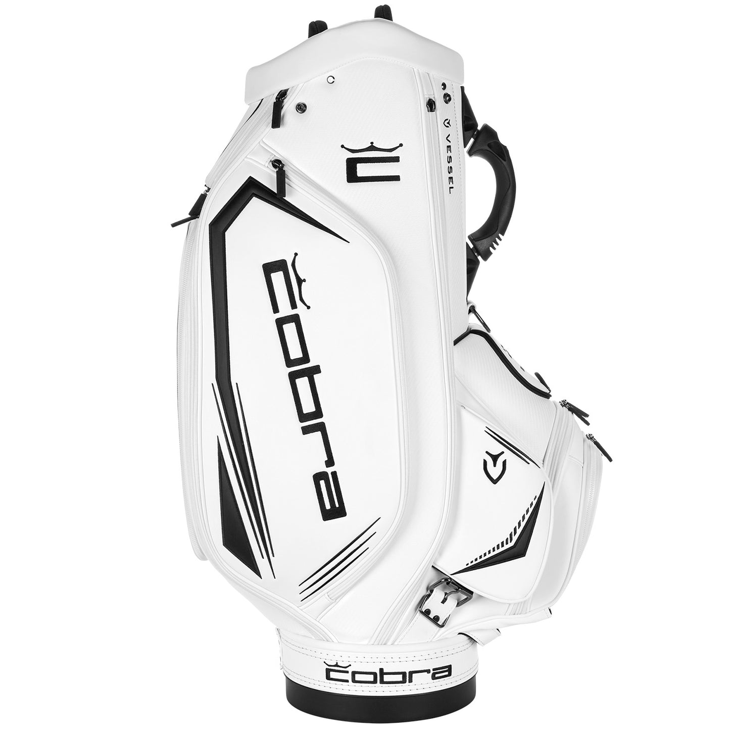 COBRA TOUR STAFF GOLF BAG - BRIGHT WHITE