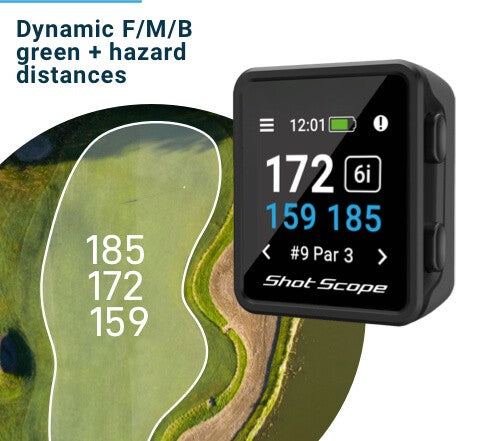 ShotScope H4 Handheld GPS + Performance Tracking