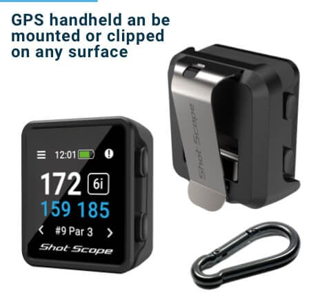 ShotScope H4 Handheld GPS + Performance Tracking