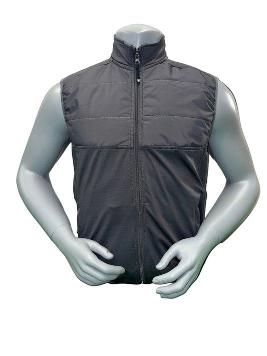 Island Green Padded Gilet - Charcoal