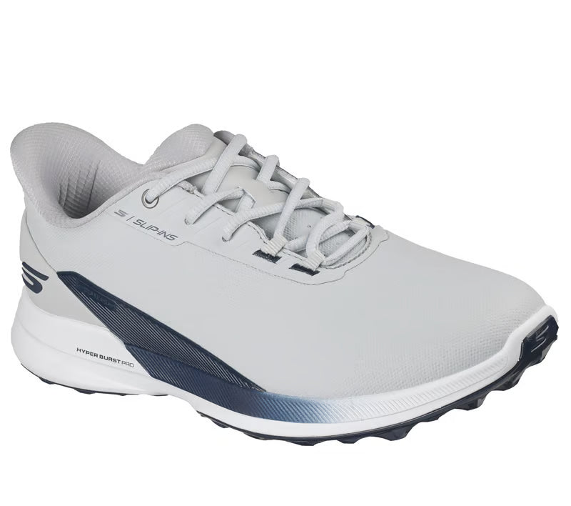 Skechers Slip-ins Golf Waterproof: Pure SI - Grey / Navy