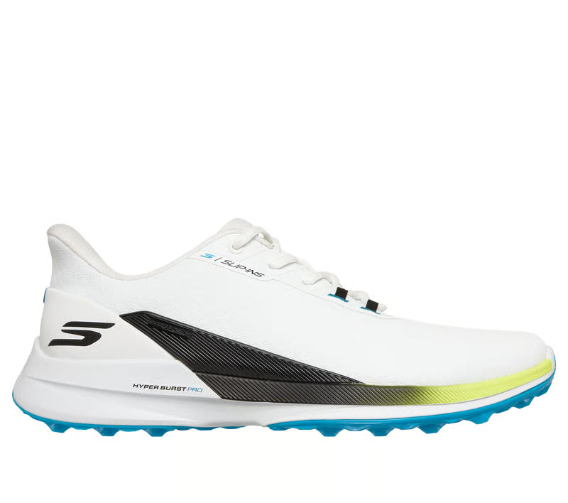 Skechers Slip-ins Golf Waterproof: Pure SI - White / Black / Multi