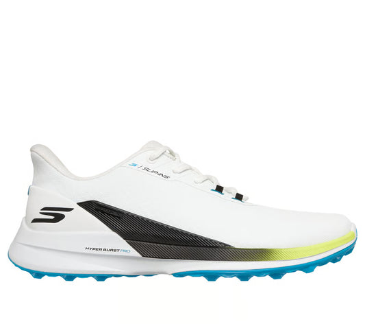 Skechers Slip-ins Golf Waterproof: Pure SI - White / Black / Multi