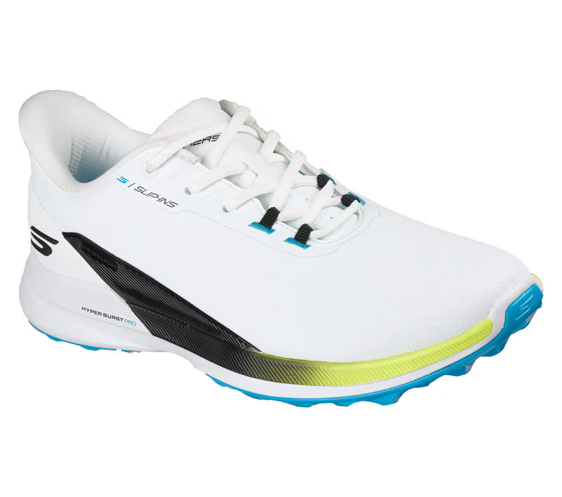 Skechers Slip-ins Golf Waterproof: Pure SI - White / Black / Multi