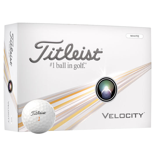 Titleist Velocity - White Dozen