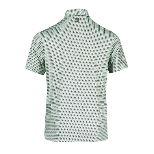All Over Geo Print Shirt - Green