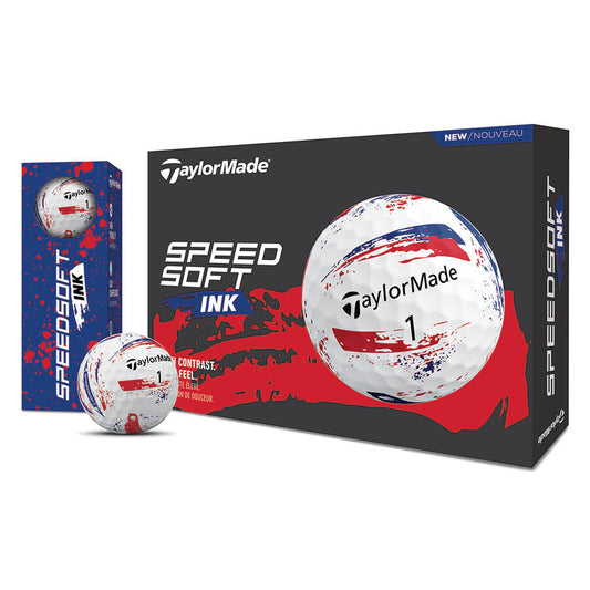 Taylormade Speedsoft Ink - Red / Blue
