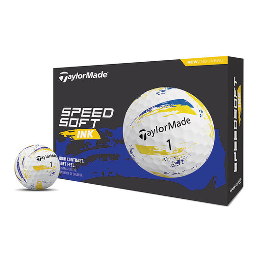 Taylormade Speedsoft Ink - Blue / Yellow