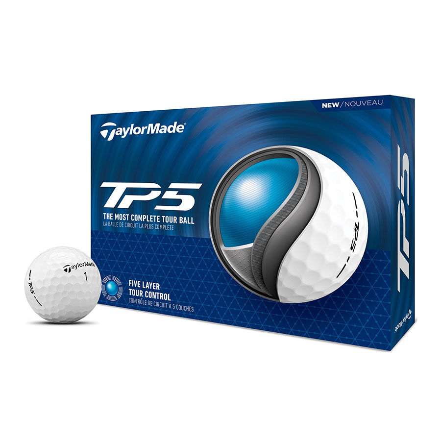 Taylormade TP5 golf balls - White Dozen