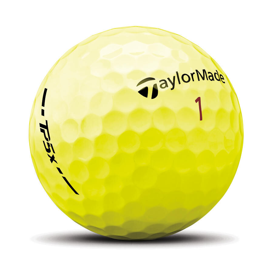 Taylormade TP5X golf balls -  Yellow Dozen