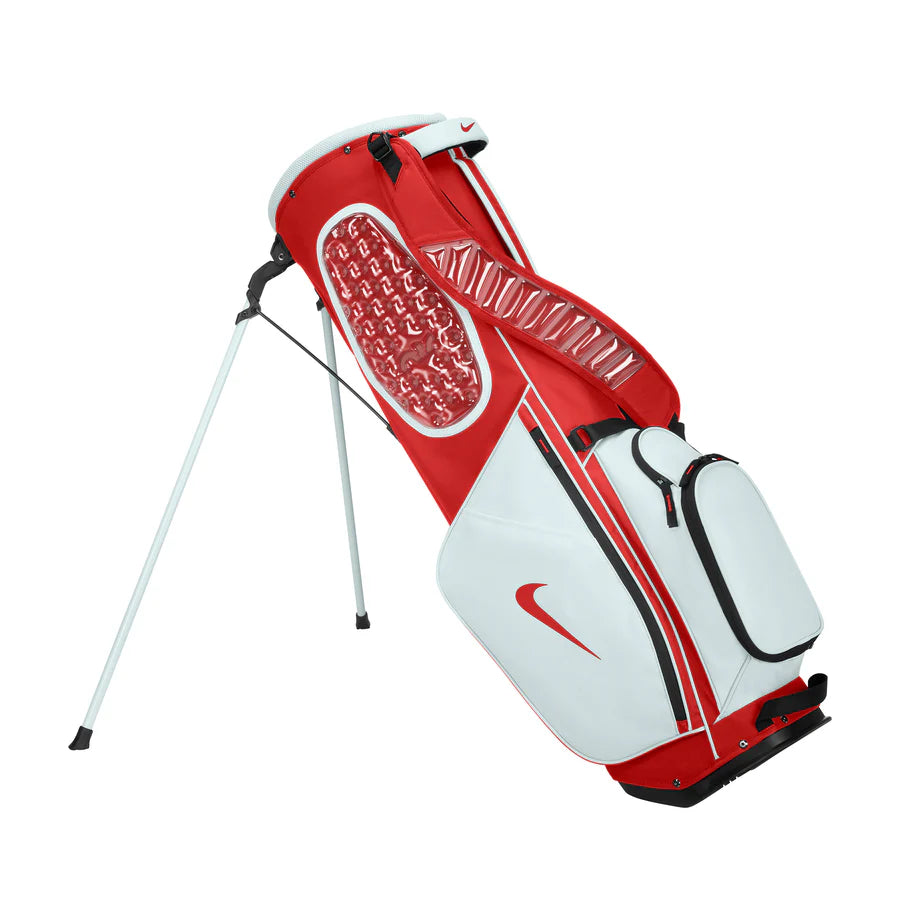 Nike Air Max Lite Golf Bag - University Red/Pure Platinum