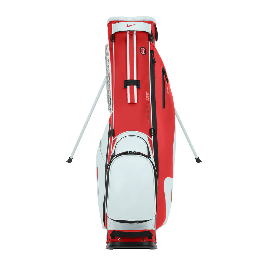 Nike Air Max Lite Golf Bag - University Red/Pure Platinum
