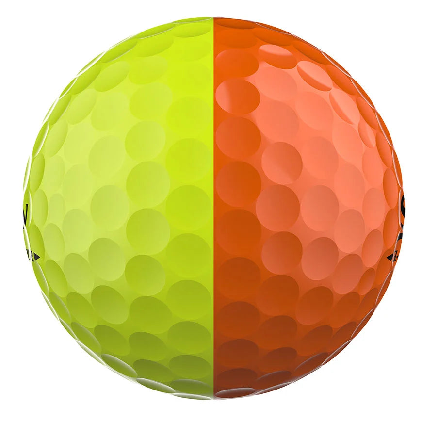 Srixon Q-Star Tour Divide - Yellow/Orange Dozen