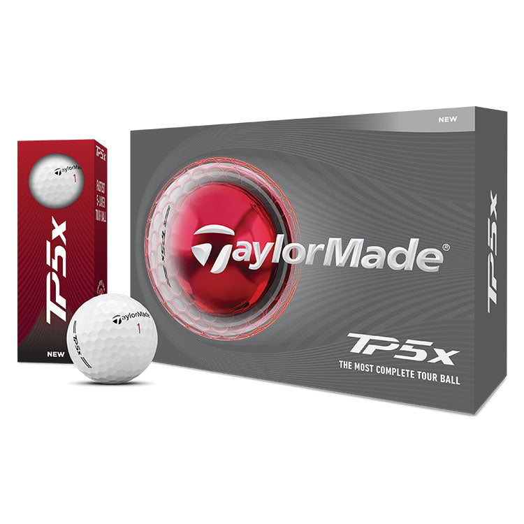 Taylormade TP5X golf balls - White Dozen