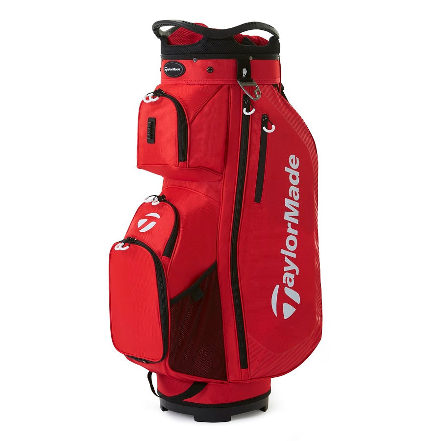 Taylormade Pro Cart Bag - Black / Red