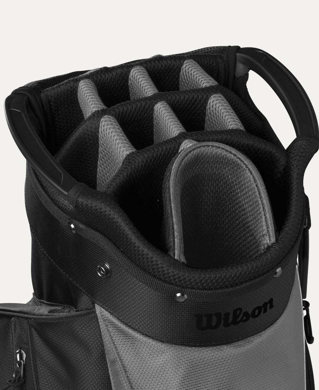 Wilson Featherlite Cart Bag - Grey / Black