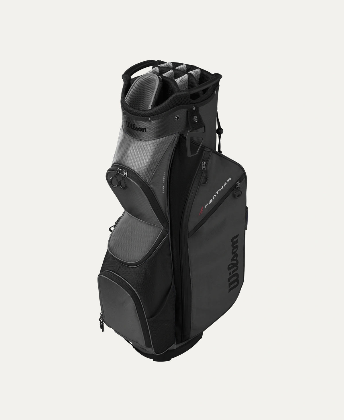 Wilson Featherlite Cart Bag - Grey / Black