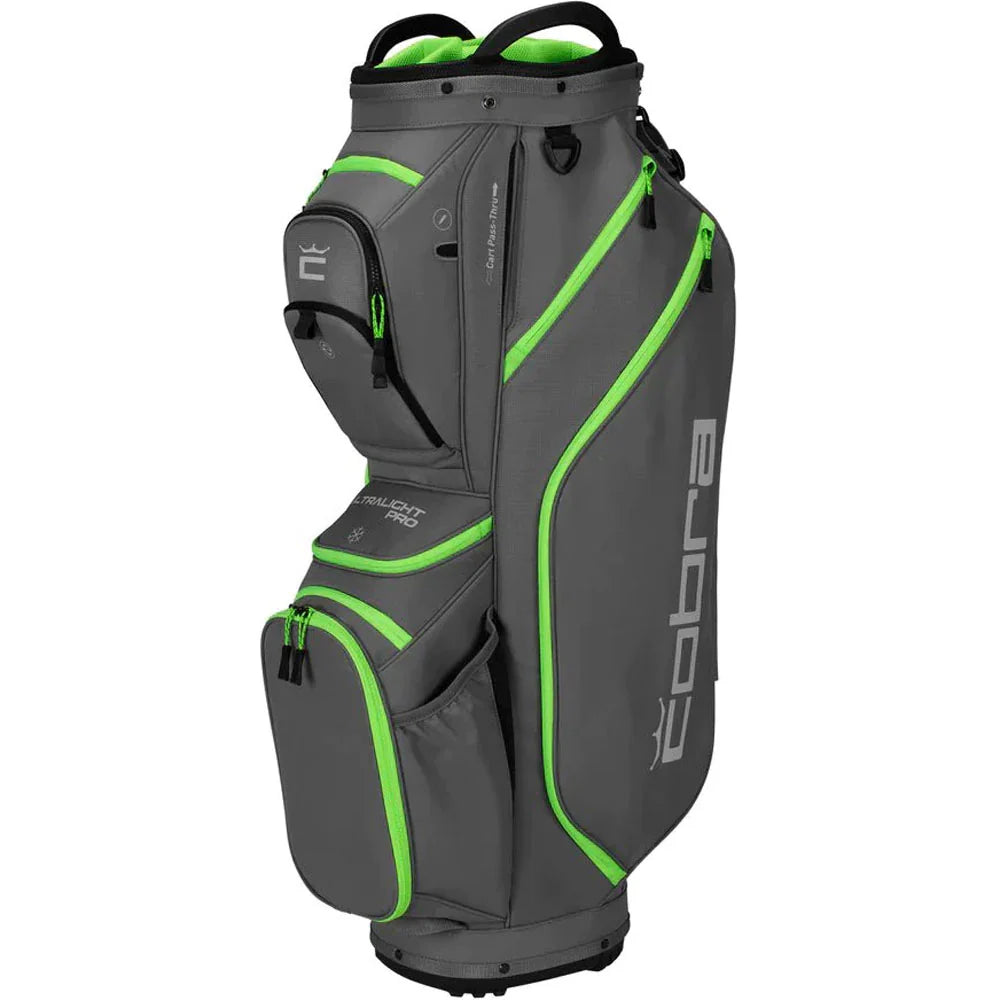 Cobra Ultralight Pro Cart Bag - Quite shade / Green Gecko