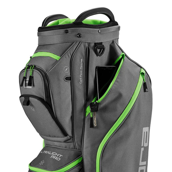 Cobra Ultralight Pro Cart Bag - Quite shade / Green Gecko