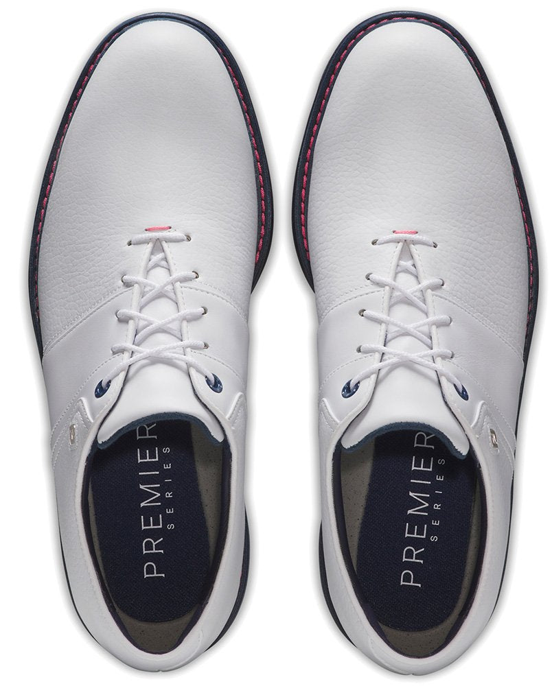 Footjoy Premier - Packard - White / Navy / Pink