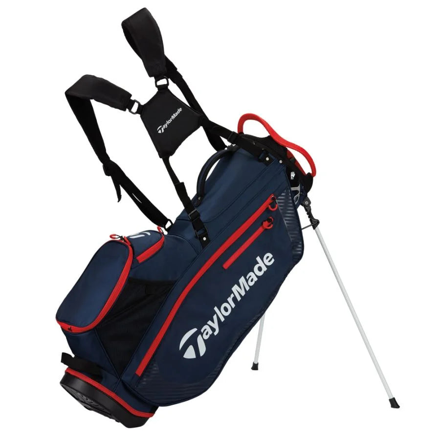 Taylormade Pro Stand Bag - Navy / Red