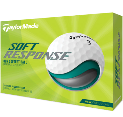 Taylormade Soft Response Golf ball - White Dozen